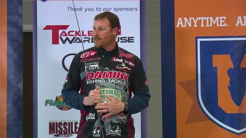 WIN Bass Fishing Tournaments Fishing Brush Piles - FLW's Bryan Thrift