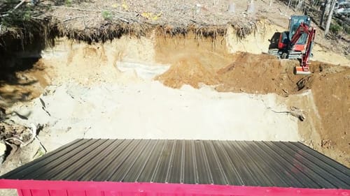 Raw Video of Cottage Excavation #2