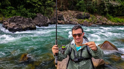 Fishing in the Australian Rainforest