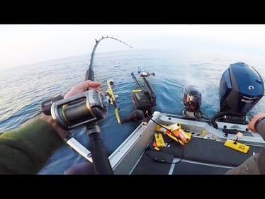 Fighting Fish Out of 150ft of Water - (INTENSE FISHING)
