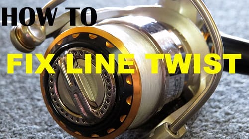 How To Fix Line Twist In Spinning Reels - This Works! | Bass Fishing