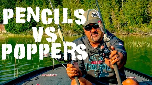 BASS BUST Topwaters Like SHARKS Eating SEALS with Mark Zona
