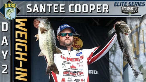 Weigh-in: Day 2 at Santee Cooper Lakes (2022 Bassmaster Elite Series)