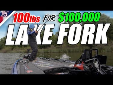 100lbs of Bass for $100k - Bassmaster Elite Lake Fork Day 1&2 - Unfinished Family Business Ep.25