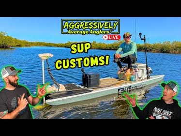 LIVE with SUP Customs – Building the Coolest Custom Paddle Boards on the Water!