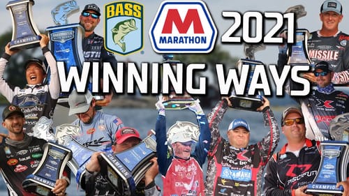 2021 Bassmaster Winner Circle! (10 tournament winners)