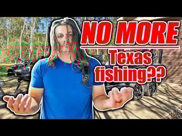This is THE END of Texas Bass Fishing for Me???
