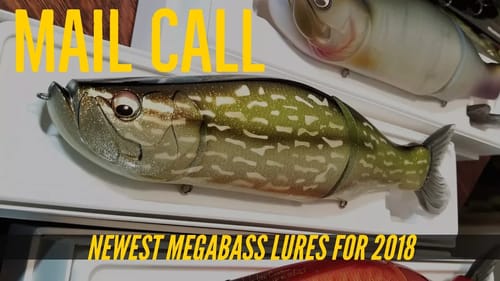 New Megabass Lures for 2018 Ito Vision 110 Silent, Kanata Jerkbait March Megabass CORE mail Call