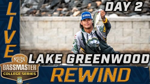 2022 Bassmaster College Bracket LIVE at Lake Greenwood - Round 2