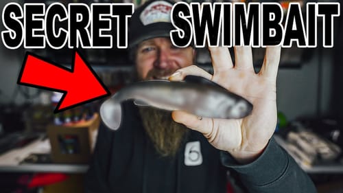 They Told Me Not To Show This Unreleased Swimbait On Camera.... Oops!