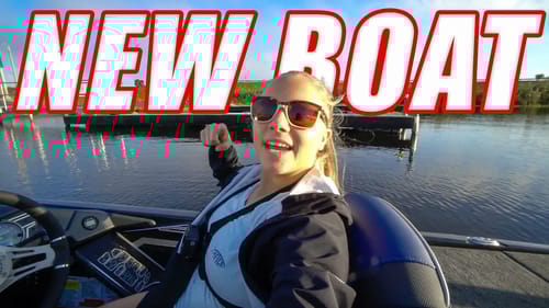 I Take Out My Dad's BRAND NEW Skeeter Boat!