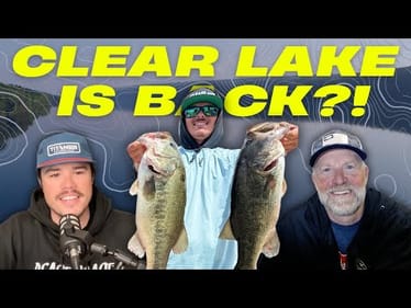 Is CLEAR Lake the GREATEST Bass Fishing Lake in the Country?!