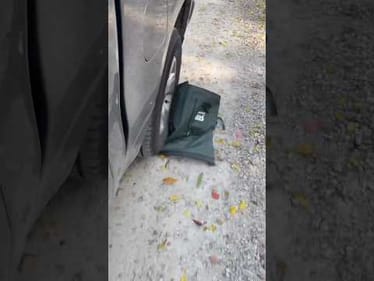 Ran It Over...Just a Little