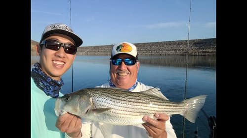 Fishing with a Local Legend!! (Big Striper at Diamond Valley Lake with Mark Franco!)