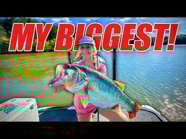 I Caught My BIGGEST BASS of the Year!
