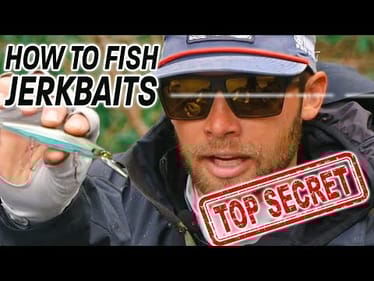 Palaniuk's BEST Jerkbait Technique (Master This Awesome Fall Bass Fishing Lure)