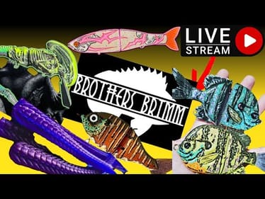 (LIVE) Brothers Brimm Custom Baits FISHING TALK!
