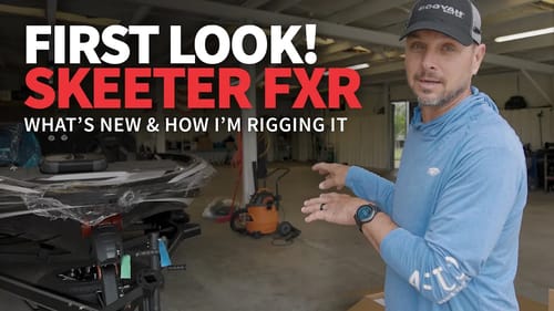 FIRST LOOK! Rigging NEW Skeeter FXR20 (2024 Bassmaster Elite Season!)