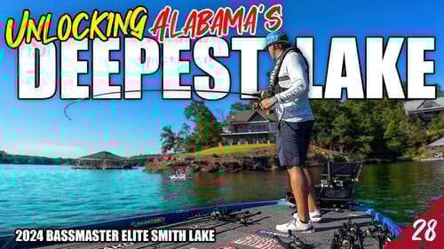 UNLOCKING Alabama’s DEEPEST LAKE (264ft) - 2024 Bassmaster Smith Lake (Practice) - UFB S4E29
