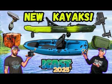 The BEST NEW Fishing Kayaks And Accessories From ICAST 2025!