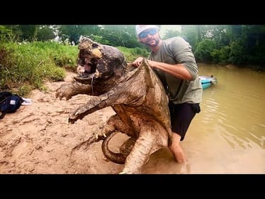 This CREEK MONSTER WEIGHS MORE THAN WE DO!!!