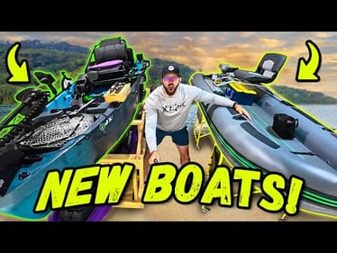 NEW Kayak, Inflatable, Motors And MORE!  Unboxing!