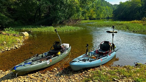 Laid Back Creek Kayakin'