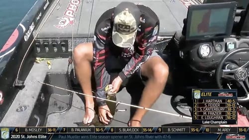 Mullins gets hooked on Champlain