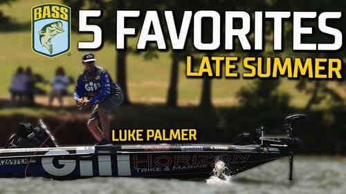 5 Favorites - Luke Palmer's Late Summer Lures