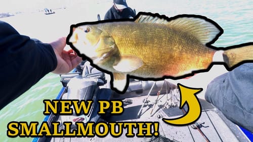 Presque Isle Bay Smallmouth Bass Fishing! - NEW PB!