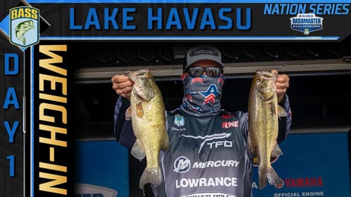 2021 B.A.S.S. Nation Western Regional - Lake Havasu, AZ - Day 1 Weigh-In