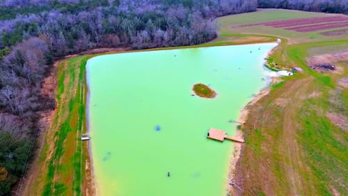 Building a 5 Acre Pond! (Installing Aerators)