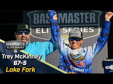 Trey McKinney leads Day 2 at Lake Fork with 67 pounds, 5 ounces