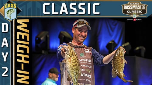 Weigh-in: Day 2 at 2023 Bassmaster Classic