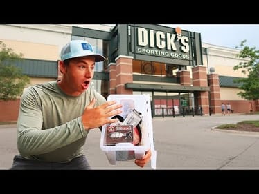 Stealing Fishing Lures From Dick's Sporting Goods