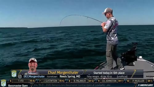 Chad Morgenthaler making a run on Day 2