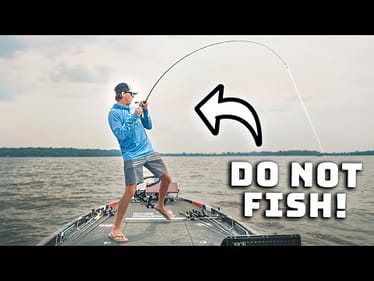 Can I Fish The Most BORING Lure EVER? (Soft Plastic Worm Fishing Tips)