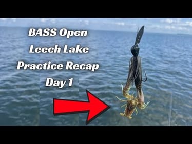 Leech Lake Bass Open Practice Recap Day 1