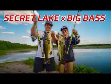 Testing out Something NEW on My SECRET LAKE!