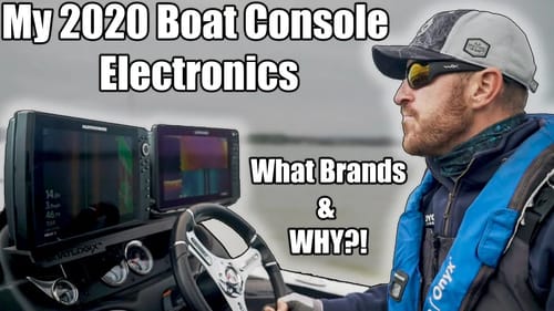 My 2020 Pro Tour Bass Boat Electronics Setup - Console Units
