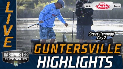 Day 2 - Bassmaster LIVE Highlights - Guntersville