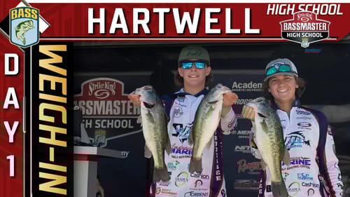 Weigh-in: Day 1 of 2023 Bassmaster High School Championship