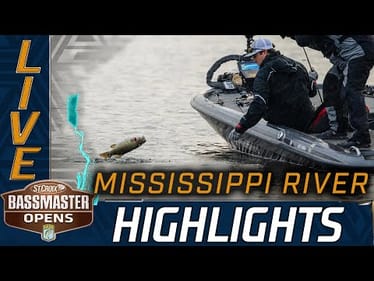 Highlights: Bassmaster OPEN at Mississippi River (Final Day)