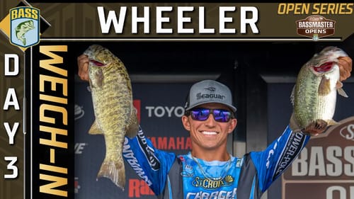 Weigh-in: Day 3 at Wheeler Lake (2023 Bassmaster OPENS)
