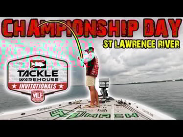 CHAMPIONSHIP DAY! MLF ST. LAWRENCE DAY 2 BASS FISHING! PRO DERB FOR $80K!