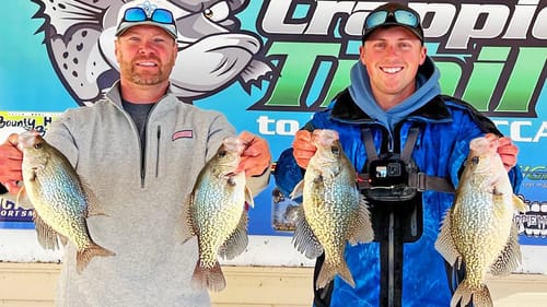 Fishing a CRAPPIE TOURNAMENT! Jigging for Big Slabs on Lake Guntersville!