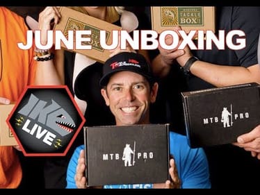 Unboxing June's MTB Pro Box on Ike Live