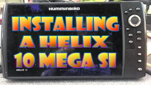 Installing a Helix 10 Mega SI on a Jon Boat