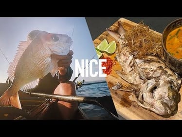 Catching Dinner From A Kayak - Thai Lemongrass Deep Fried Snapper