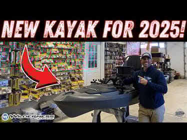 🔥FISHING MACHINE! 🚀Rigging My New WILDERNESS SYSTEMS KAYAK with LOWRANCE EAGLE 🦅